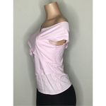 New. Bailey 44 pink Off-the-Shoulder Top. Size small. Photo 6