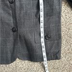 Pendleton  Virgin Wool Blazer Grey Plaid Vintage Classic Size 6 Photo 3