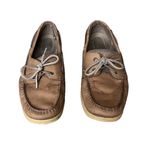 Sperry  Top-Sider Women Boat Shoes 10 Tan Leather Moc Toe Nautical Coastal Preppy Photo 2