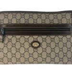 Gucci  Plus Monogram Top Zip Pouch Clutch Photo 0