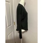 Rag and Bone  Black Long Sleeve Pullover Scoop Neck Blouse Rayon XS Photo 1