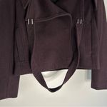 Tibi  Peacoat Hendrick Jacket in Plum Wool Blend Photo 3