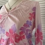 Liz Claiborne  Mesh Layered Pink Y2K Lightweight Blouse Top Photo 1