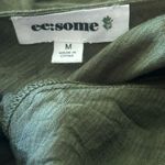 Eesome‎ Forest Green Jumpsuit Size M Photo 4