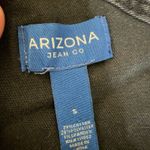 Arizona Women’s Black Distressed Overalls Size S – Ripped Knee Denim Jumpsuit Photo 10