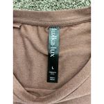 Lukka Lux Long Sleeve Crewneck Top – Mauve Pink Size L Photo 4