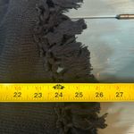 J. McLaughlin  Black Fringed Crew Neck Sweater | Size XL Photo 7