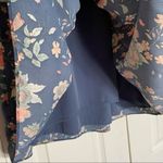 Forever 21 Floral Pleated Skirt By Contemporary Size L Photo 2