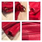 Tory Burch Deep Coral Foldover Messenger Bag Photo 4