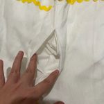 Lisa Marie Fernandez x Target White‎ Linen Blend Dress with Ric Photo 9