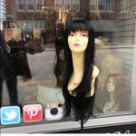 Long Black Bangs Wig 2020 Photo 6