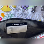 LeSportsac NWOT  printed crossbody with 3 pockets  in‎ multicolored music print Photo 5
