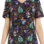 Disney NWT  Nightmare Before Christmas Alive with Love V Neck Scrub Top Size 3X Photo 4