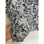 Abercrombie & Fitch Floral Smocked Crop Top Size Medium Boho Festival Western Photo 2