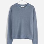Madewell Linen Drop-Shoulder Sweater Size XS Photo 3