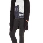 Elie Tahari Ellie Tahari Black Textured Knit Long Cardigan Sweater Size XS Photo 15