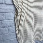 Pistola  Trina Muscle Tee Cream Sable Stripe Size L Cap Sleeve Boxy Fit Photo 3