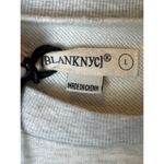 BLANK NYC  Sweatshirt Women Large Gray Tie Dye Crop Into The Groove NWT Athletic Photo 7