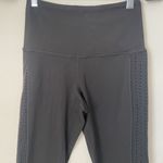 prAna  Yoga Legging Size S Black Mid Rise Side Mesh/holes Design Photo 1