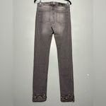 Acne Studios  Embellished Ankle Studded Jeans Gray Denim Size 36/US Women’s 4 Photo 1