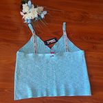 Tommy Hilfiger Light Blue Ribbed Tank Top Size XL Photo 1