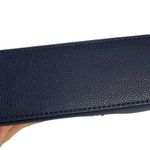 Missoni  Cosmetic Makeup Pouch Clutch Travel Bag in Navy Blue Top Zipper Photo 4