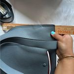 Sondra Roberts  Gray Blue Modern Hand Bag Crossbody Tote Photo 7