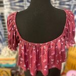 Urban Outfitters NWT Women’s Out From Under Cropped Floral Overlay To With Bow size S Photo 5