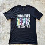 Taylor Swift Eras Tour Short Sleeve Black Cotton Tee NWOT Photo 1