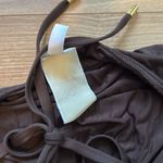 Michael Kors  Vintage Brown Two Piece Swimsuit set size medium Photo 3