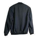 Retro Rifle Fiesta Bomber Jacket XS Black Full Zip Reversible Red Floral NWT Photo 3