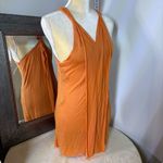 BCBGMAXAZRIA  Tangerine Sleeveless Dress Photo 9