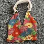 ZARA  womens size S halter floral Smocked cropped top orange blogger fav Photo 1