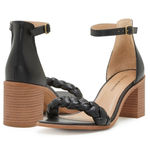 Vince Camuto Lucky Brand Women's Sertini Ankle-Strap Sandals Chunky Heel Size 8.5 Photo 0