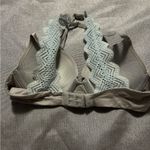 Aerie  Soft Gray Bra with Lace Detail Photo 1