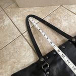 Patricia Nash Benvenuto leather XL tote bag Genuine leather silver hardware Photo 7