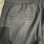 Eileen Fisher  Womens Black Wool Trouser Dress Pants Wide Leg Size Large Photo 2