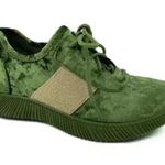 Bamboo 🆕 Green & Gold Forward Velvet Sneaker 6🆕 Photo 0