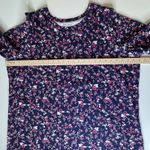 Woman Within Floral Tunic Top Size 22/24 Stretch Comfort Modest Feminine Cotton Photo 7