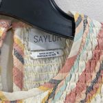 Saylor  Revolve | Tulsi Stripe Mini 100% Cotton Dress Size Small Photo 3