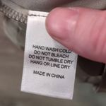 Pitaya Et.Clet  Olive Satin Plunge Back Zip Corset Tank Size Medium Photo 5