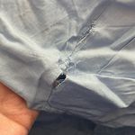 Gaby & Gracie Embroidered Boho Peasant Midi Dress S Flutter Sleeve Tiered Blue Photo 3