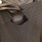 Evan Picone EVAN - PICONE Black Sheer Spotted over Satin Lining Dress Satin Straps 12 Photo 8