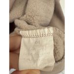 Automet Half Zip‎ Pullover Sweatshirt Cropped Cozy Comfy Casual XL Tan Photo 3