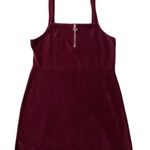 Arizona Jeans Arizona corduroy deep ruby overall dress Photo 0