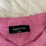 White Fox Boutique Pink Crinkled Take Me Out Blouse Photo 5