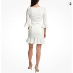 Black Halo Brooklyn Sheath Mini Dress White Size 8 Photo 1