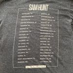 Next Level Apparel EUC Sam Hunt 15 in a 30 Tour Grey Tee Shirt, Size Small Photo 2