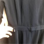 Waverly Grey Black Full Length Belted Jumpsuit Small Black Photo 6