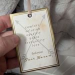 NWT Fair X Haven Faux Fur Hooded Zip Up Sweater Women's Medium Light Blue/Grey Blue Photo 10